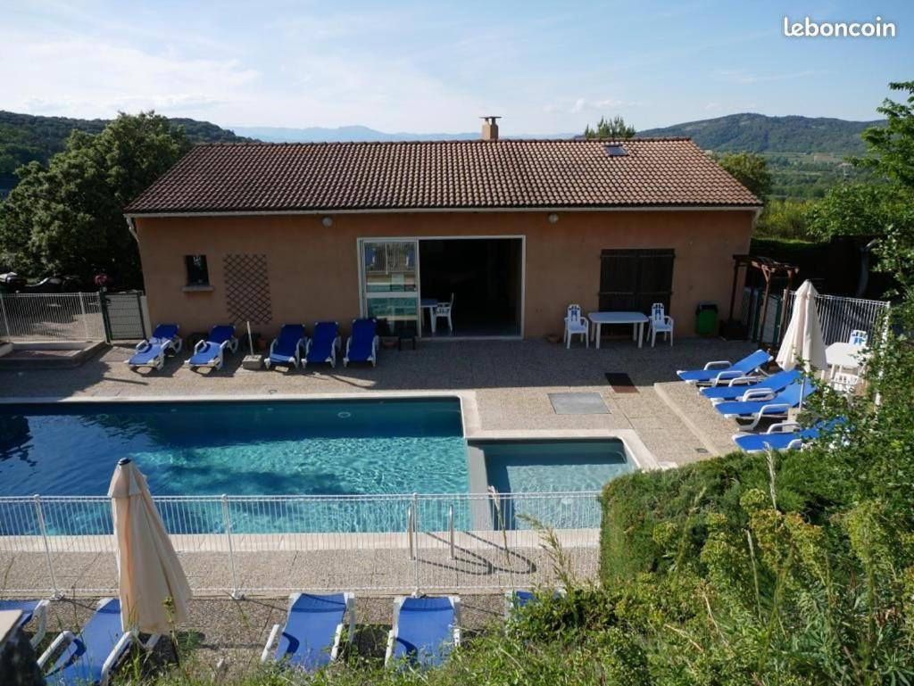 Les Terrasses De L'Ardeche Hotel Salavas Luaran gambar