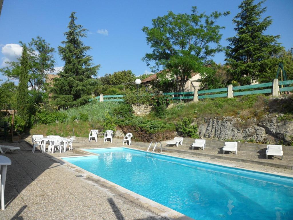 Les Terrasses De L'Ardeche Hotel Salavas Luaran gambar